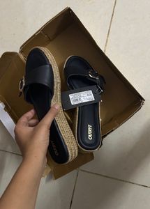 Braided Platform Sandals