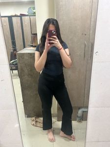 Black bootcut Flared Pants