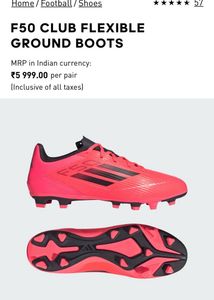 ADIDAS F50 FOOTBALL SHOES