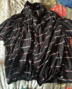 Printed Button-Down Shirt