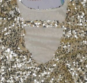 Party Wear Golden Dress