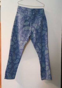 Paisley Print Jeans