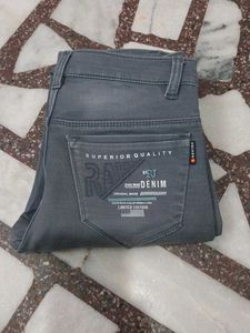Gray Denim Jeans
