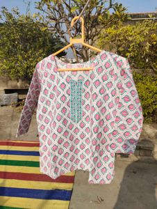 Printed Short Kurti