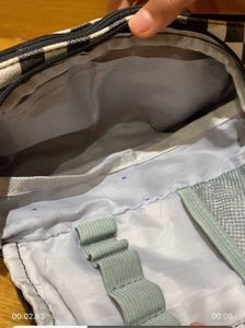 Checkered Pouch