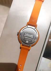 vibrant Orange Fashion Watch