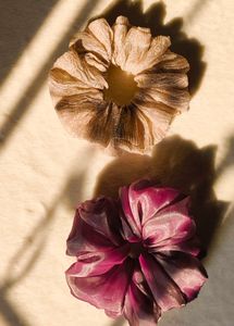 Premium Jimmy Choo / Crushed Tissue Scrunchies