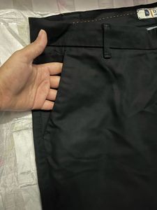 D Fourteen Branded Black Pant