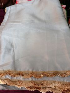 Like New Saree 3 In Pink ,Red ,Grey Colour