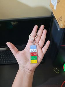 2 Ladakh Flag Travel Lover Keychain