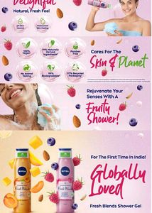 Nivea Fresh Blends Shower Gel