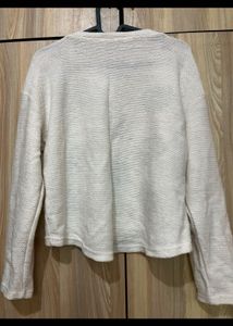 Off White Woolen Sweater