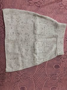 Chic & Cozy Flecked Knit Skirt