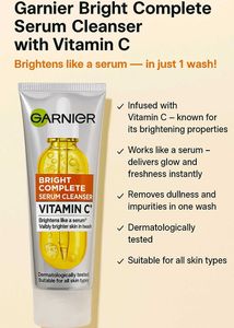 Garnier Bright Complete Serum Cleanser