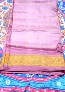 Pure Silk Saree With New Free