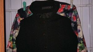 Floral Sleeve Jacket