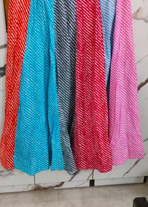 💥Multicolored Full Flaired Skirts🔥