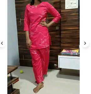 Red Co Ords Set