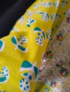 Yellow Straight Kurta