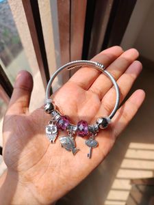 Purple 💜 Pandora Charm Bracelet Best For BTS Fans