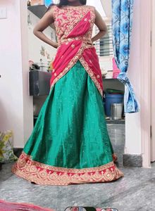 Elegant half sareee