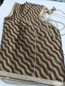 Brown Colour Blouse.. Totally New And Unused