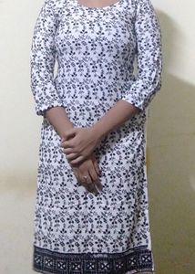 Black And White Kurti