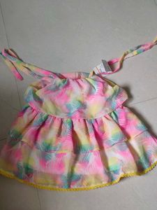 Colorful Tiered Dress