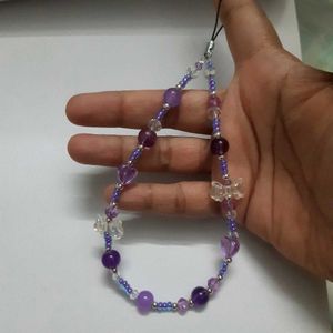 Beaded Phone Charm