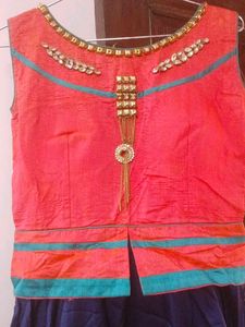 Festive Ethnic full flared gown