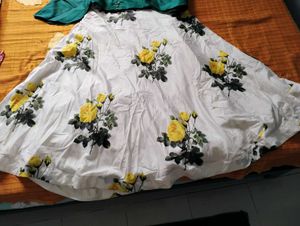 Women Crop Top And Ethnic Skirt