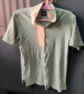 F-Street Green Casual Shirt