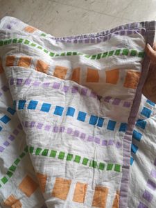 Colorful Striped Cotton Comforter
