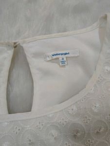 Imported Strchable Georget Chickenkari Dress