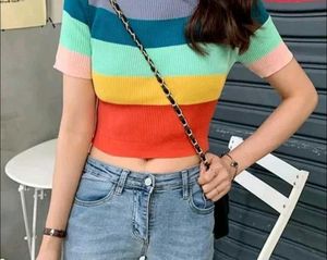 Y2k Style Ribbed Top