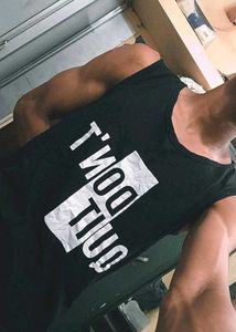 Don't Quit Gym Vest