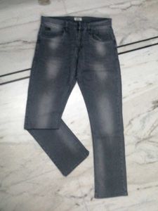 Gray Denim Jeans