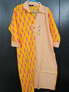 Yellow Kurti