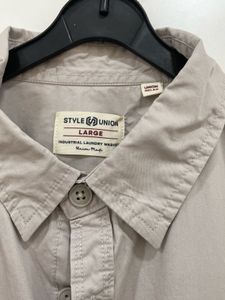✨ Own the Confidence – Dove Colour Casual Shirt