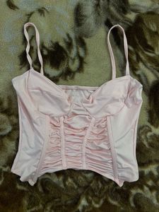 Pink Corset Top