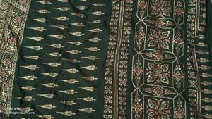 AURELIA Gold Printed Festive Kurti