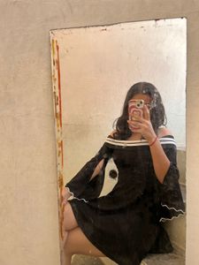Black Korean Dress