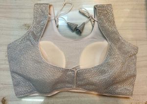 Silver Glitter Blouse