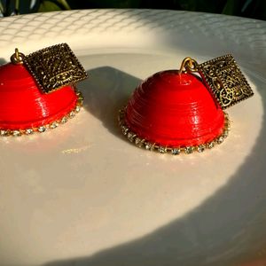 Diamond Jhumka ♥️✨, Waterproof 💧