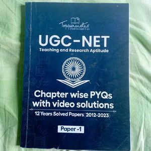 Toppersnotes UGC NET PYQs Book
