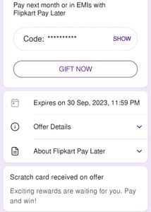 Flipkart Prime Coupon