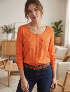 Beautiful Orange Imported Top