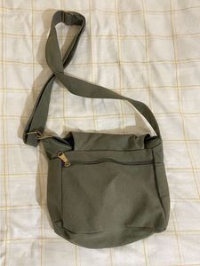 Olive Messenger Bag