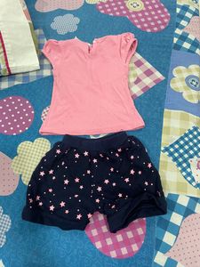 Baby shorts amd top