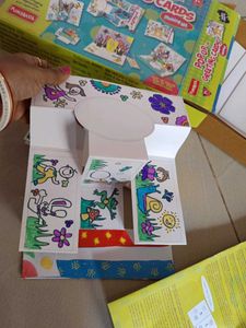 Funskool Pop Up Greeting Cards(3 cards unused)